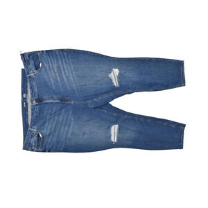 NEW Old Navy High-Rise Rockstar Super Skinny Jeans Plus Size 30 NWT Distressed